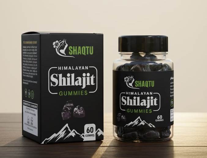 100% pure Himalayan Shilajit Gummies